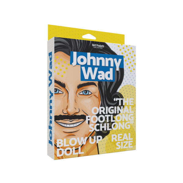 818631035069 Johnny Wad Blow Up Doll W Large Penis