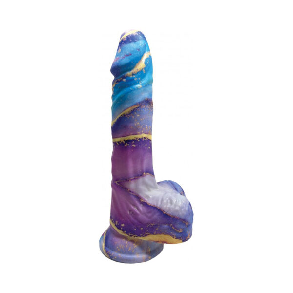 818631035656 2 Rock Cocks Aphrodite Marble Dildo 8"