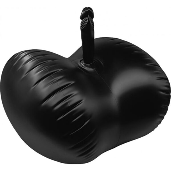 818631035854 2 Bouncy Baller Inflatable Cushion W Dildo W Foot Pump