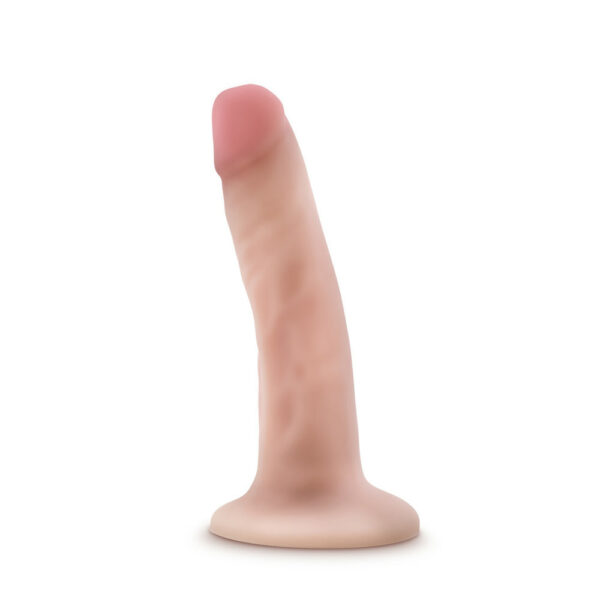 819835023845 2 Dr. Skin Silicone Dr. Lucas 5" Dong With Suction Cup Vanilla