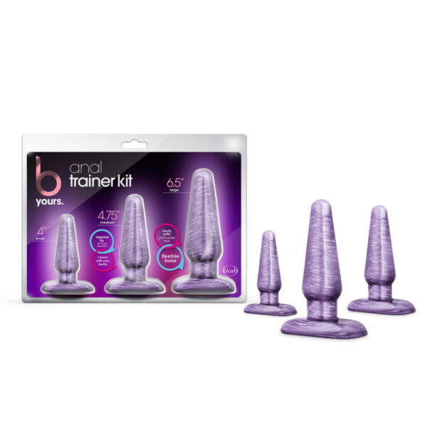 819835023890 B Yours Anal Trainer Kit Purple Swirl