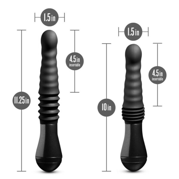 819835024873 3 Temptasia Lazarus Thrusting Dildo Black