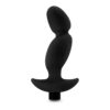 Anal Adventures Platinum Silicone Vibrating Prostate Massager 04 -Black - Image 2