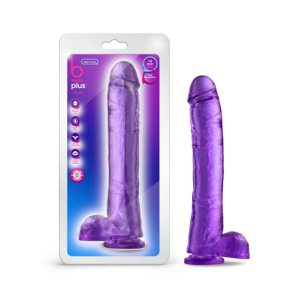 819835027515 B Yours Plus Hefty N' Hung Purple