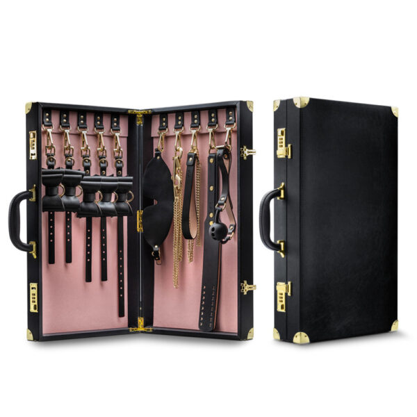 819835028970 2 Temptasia Safe Word Bondage Kit With Suitcase Black