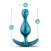Anal Adventures Matrix Photon Plug Neptune Teal - Image 3