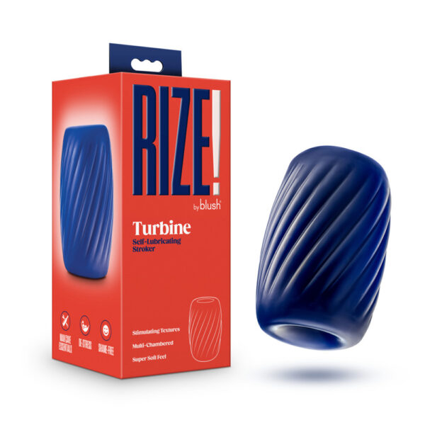 819835029885 Rize Turbine Self-Lubricating Stroker Blue