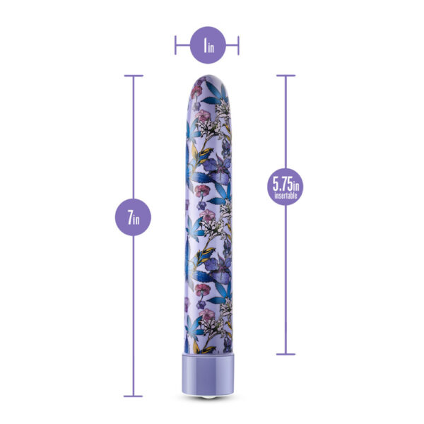 819835029939 3 Limited Addiction Floradelic 7" Rechargeable Vibe Purple