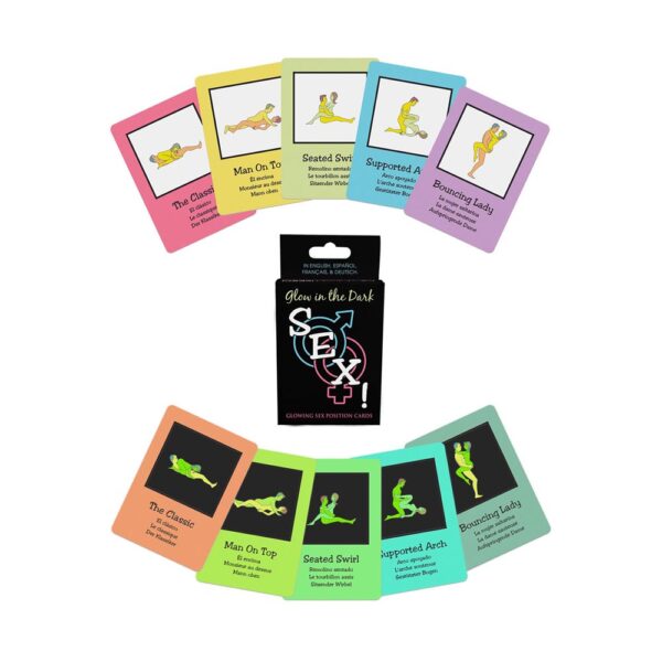 825156111215 2 Glow-In-The-Dark Sex! Cards