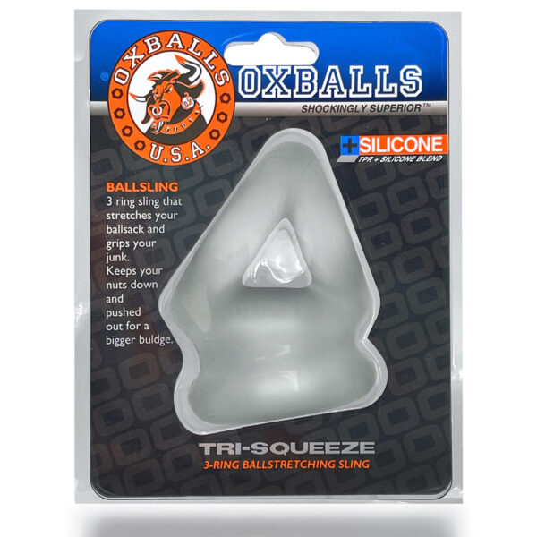 840215119285 Tri-Squeeze Cocksling & Ballstretcher Clear Ice
