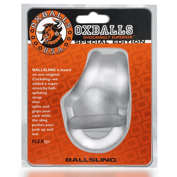 840215119360 Ballsling Ball-Split-Sling Clear Ice