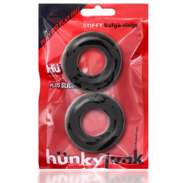 840215121073 Stiffy 2-Pack Cockrings Tar Ice