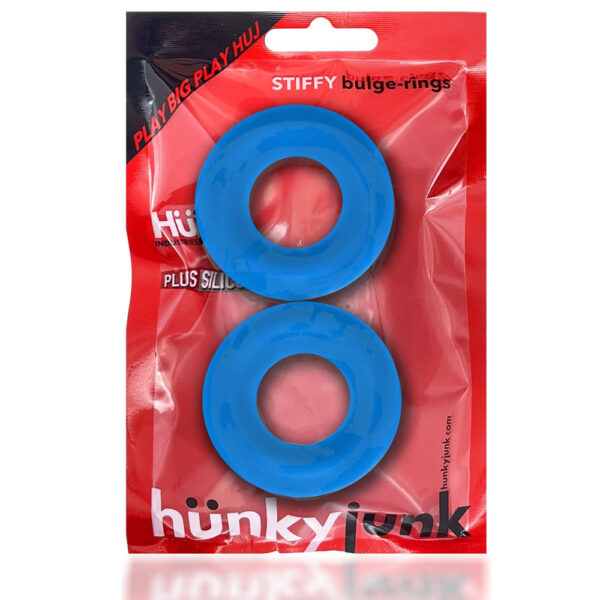 840215121080 Stiffy 2-Pack Cockrings Teal Ice