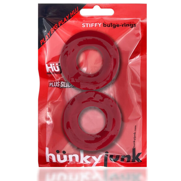 840215121103 Stiffy 2-Pack Cockrings Cherry Ice