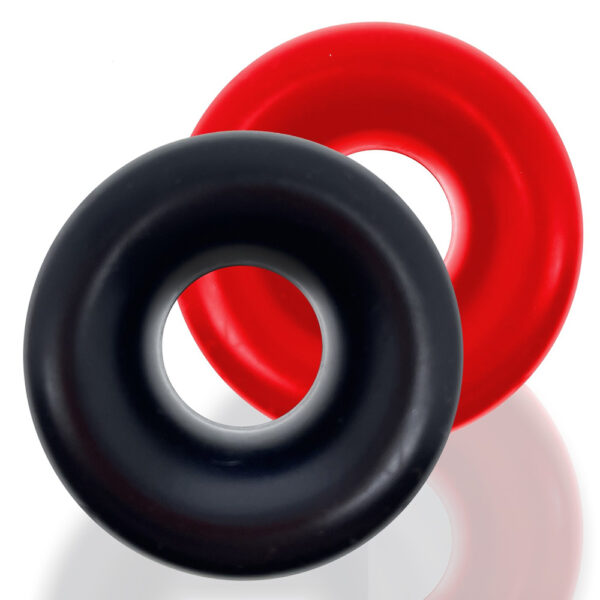 840215122001 3 Clone Duo 2-Pack Ballstretcher Red & Black