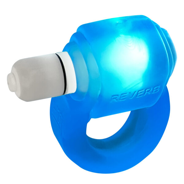 840215122728 3 Glowdick Cockring With Led Blue Ice