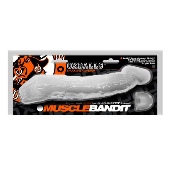 840215122926 Muscle Bandit Slimmest Muscle Cocksheath White