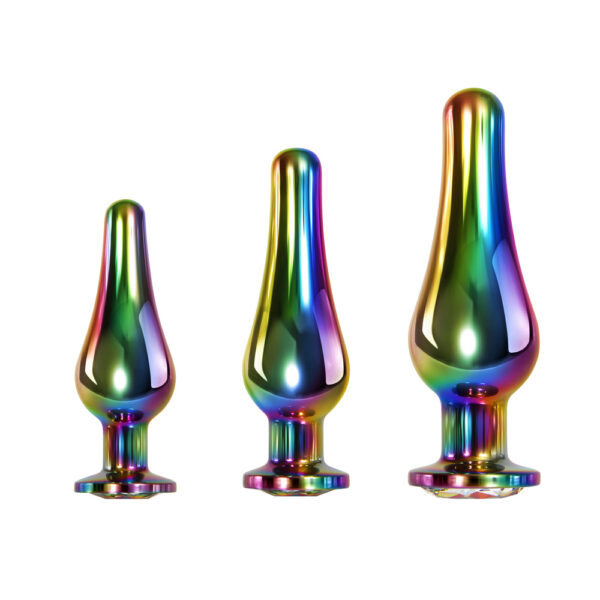 844477018539 2 Rainbow Metal Plug Set