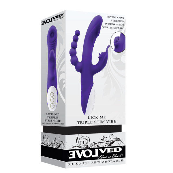 844477021010 Clit Licking Triple Stim Vibe