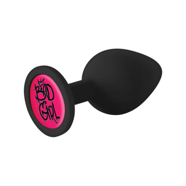 847841026918 2 The 9's Booty Calls Silicone Butt Plug Black Bad Girl