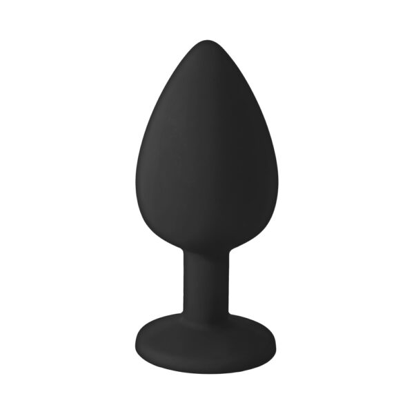 847841026918 3 The 9's Booty Calls Silicone Butt Plug Black Bad Girl