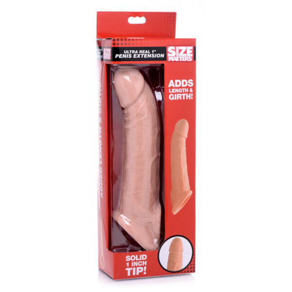 848518028860 Size Matters 1" Realistic Penis Extension