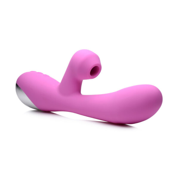 848518042361 3 Shegasm Suction Come Hither Rabbit Pink