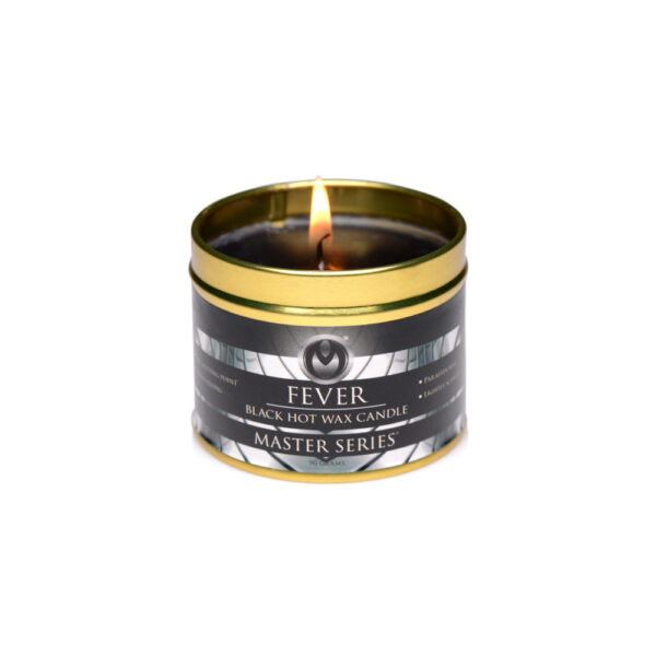 848518042415 3 Master Series Fever Black Hot Wax Candle