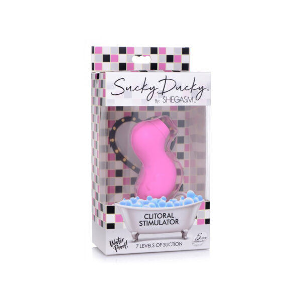 848518042873 Inmi Shegasm Sucky Ducky Clitoral Stimulator Pink