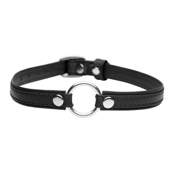 848518044563 2 Master Series Slim Collar With O-Ring Black