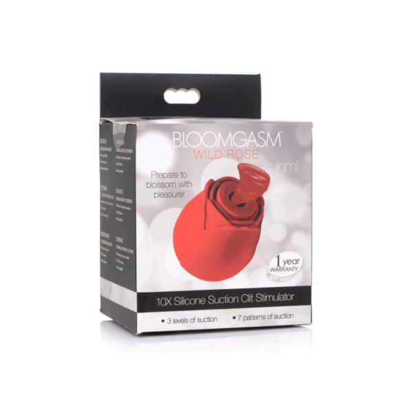 848518044877 Inmi Bloomgasm 10X Silicone Suction Clit Stimulator