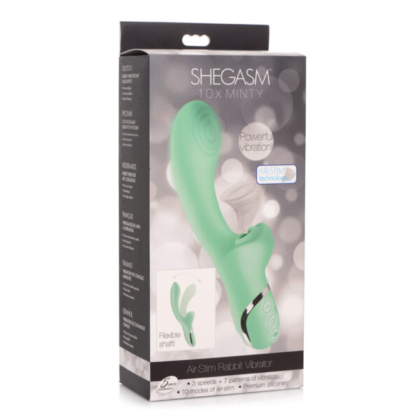 848518045218 Shegasm Suction Rabbit Vibrator