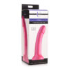 Strap U G-Tastic 7'' Metallic Silicone Dildo Pink