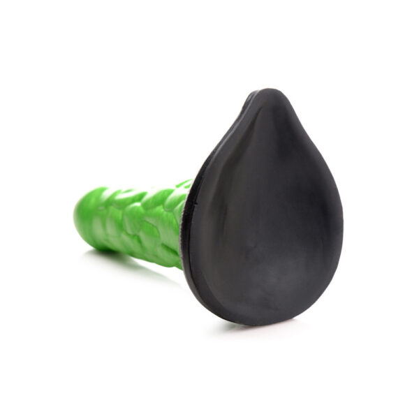 848518046055 3 Creature Cocks Radioactive Reptile Thick Scaly Silicone Dildo