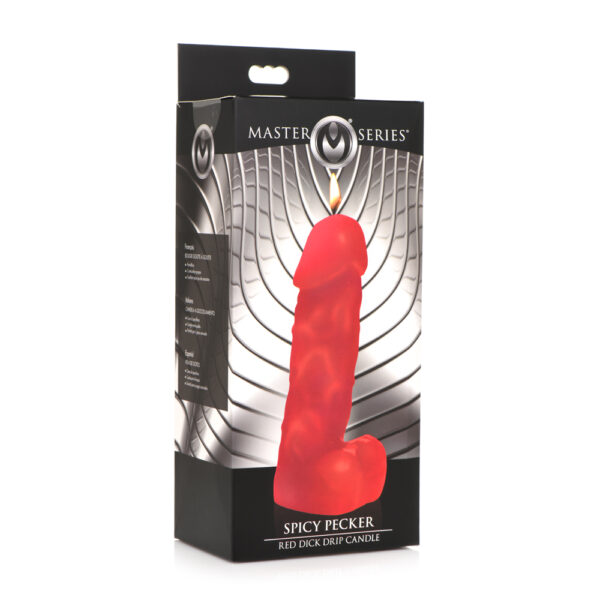 848518046918 Master Series Spicy Pecker Red Dick Drip Candle