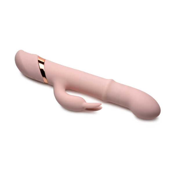 848518047489 3 Inmi Sliding Ring Silicone Rabbit Vibrator