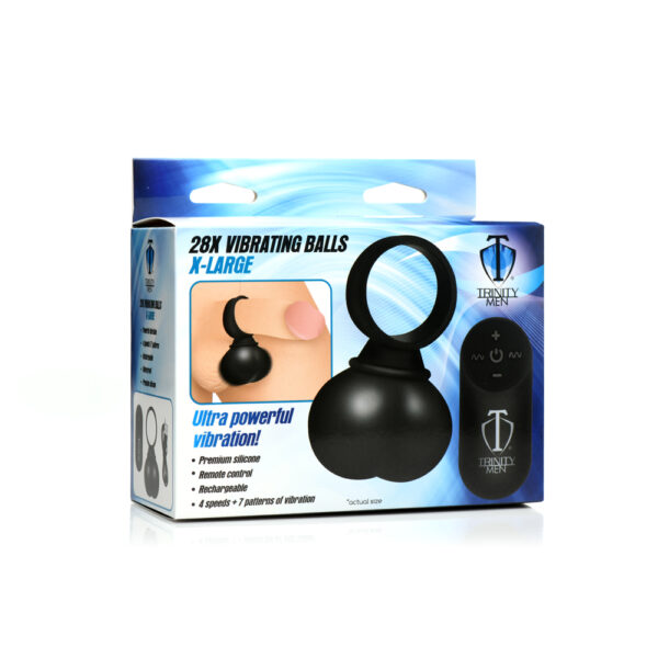 848518047656 Trinity Men 28X Vibrating Balls X-Large