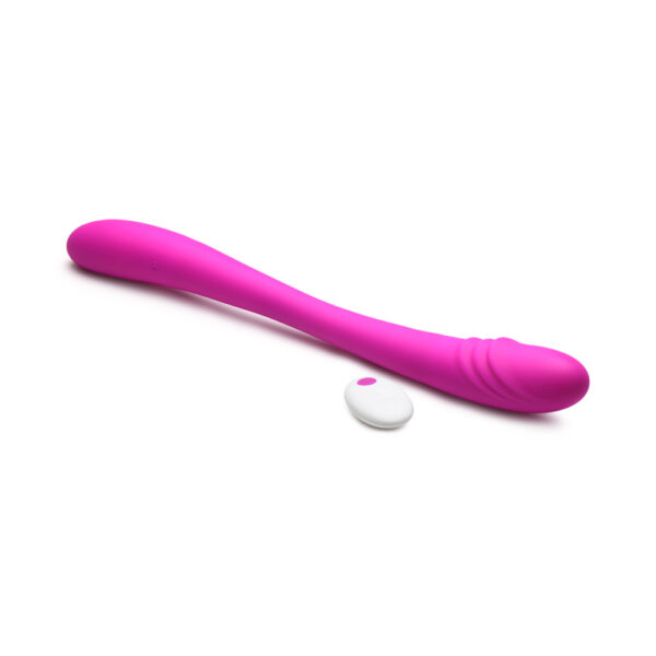 848518048295 2 Inmi 7X Double Team Silicone Double Dildo W/ Remote