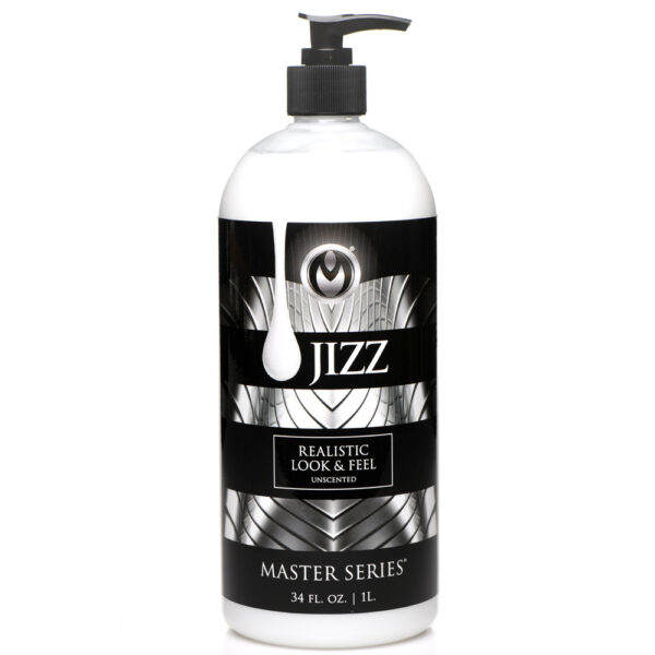 848518048813 Master Series Unscented Jizz Lubricant 34 oz