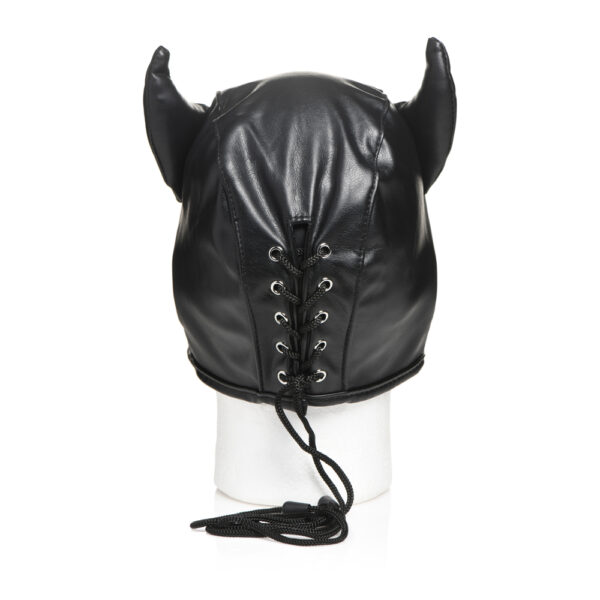 848518048974 3 Master Series Dungeon Demon Bondage Hood With Horns