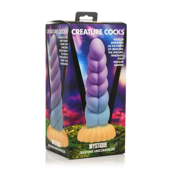 848518049056 Creature Cocks Silicone Unicorn Dildo