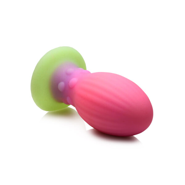 848518049070 3 Creature Cocks Xl Xeno Egg Glow In The Dark Silicone Egg