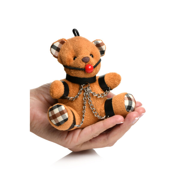 848518050519 3 Master Series Gagged Teddy Bear Keychain