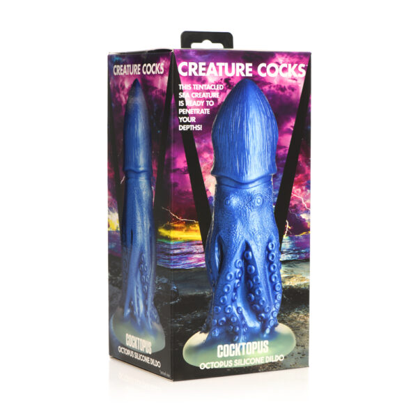 848518052452 Creature Cocks Cocktopus Octopus Silicone Dildo