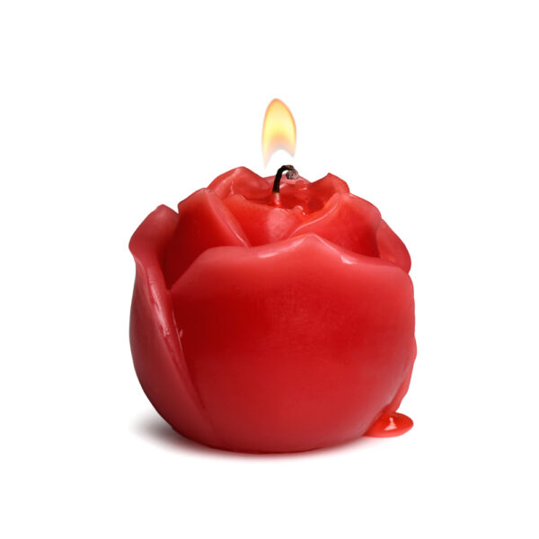 848518052636 3 Master Series Flaming Rose Drip Candle