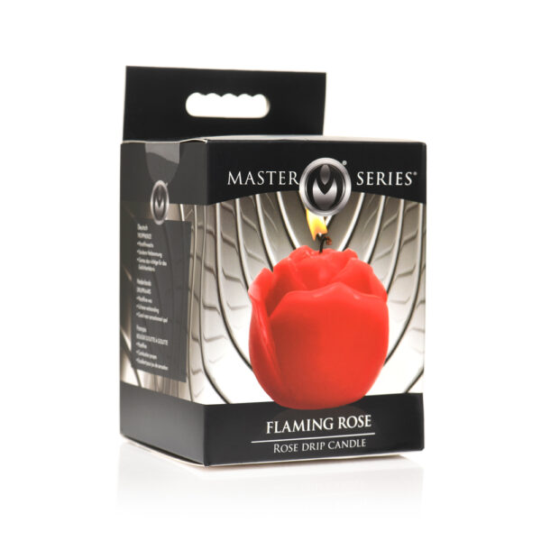 848518052636 Master Series Flaming Rose Drip Candle
