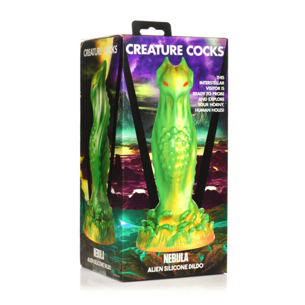 848518053008 Creature Cocks Nebula Alien Silicone Dildo