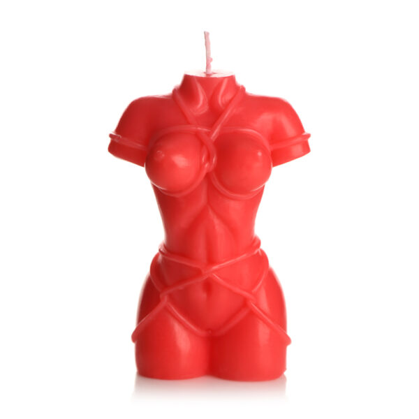 848518053077 2 Master Series Bound Goddess Drip Candle Red