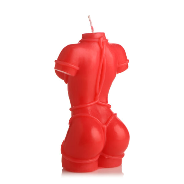 848518053077 3 Master Series Bound Goddess Drip Candle Red