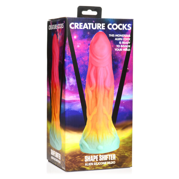 848518053206 Creature Cocks Shape Shifter Alien Silicone Dildo